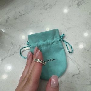 Tiffany & Co. 1837 narrow ring size 7